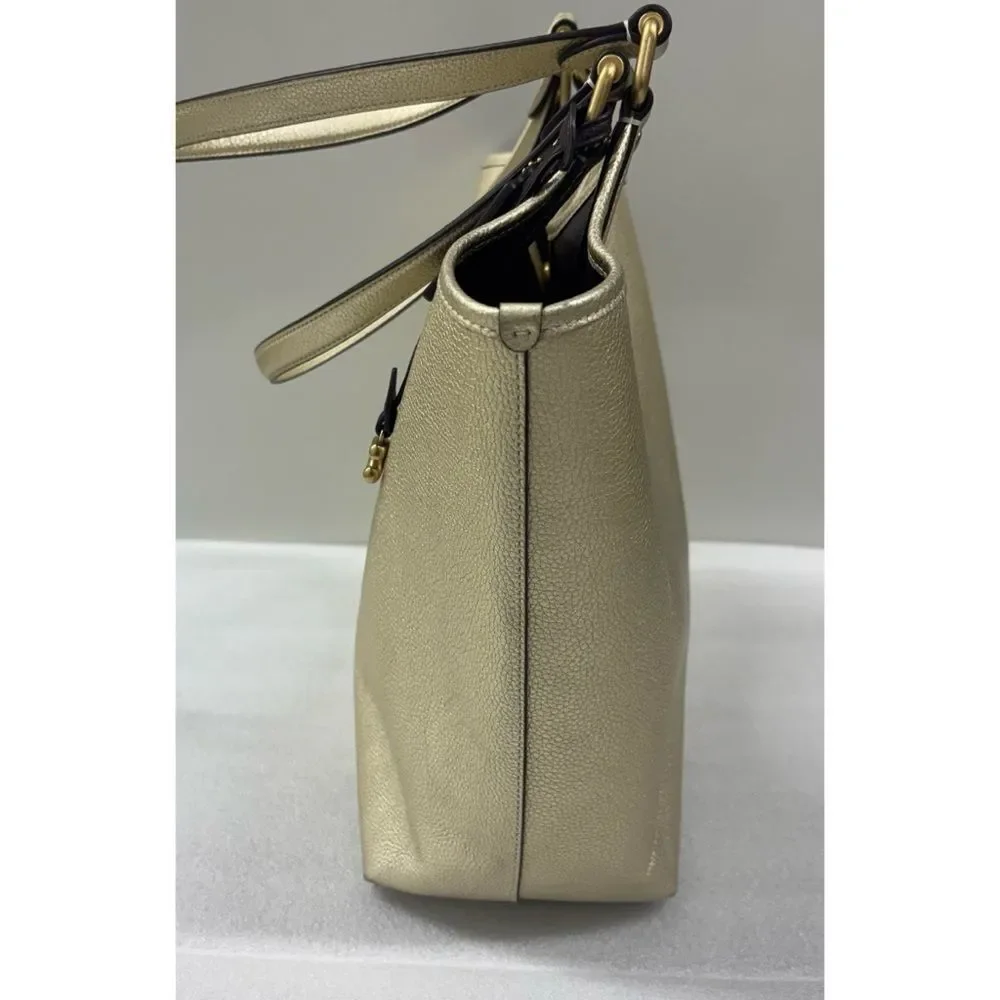 Rare Coach 1941 Everyday Metallic
Leather Tote Bag - Picture 5 of 12